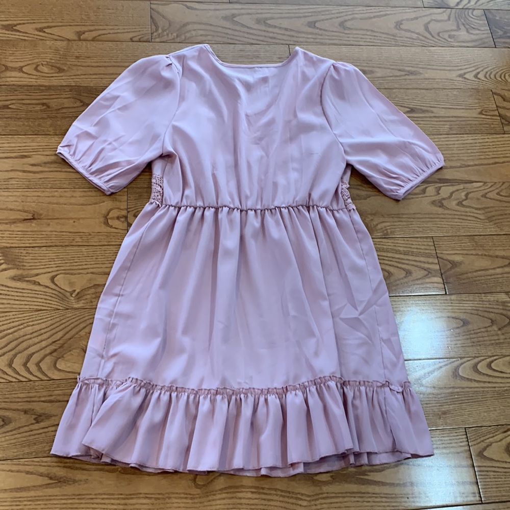 💛2/$20 Dusk pink feminine dress XL - Picture 5 of 7